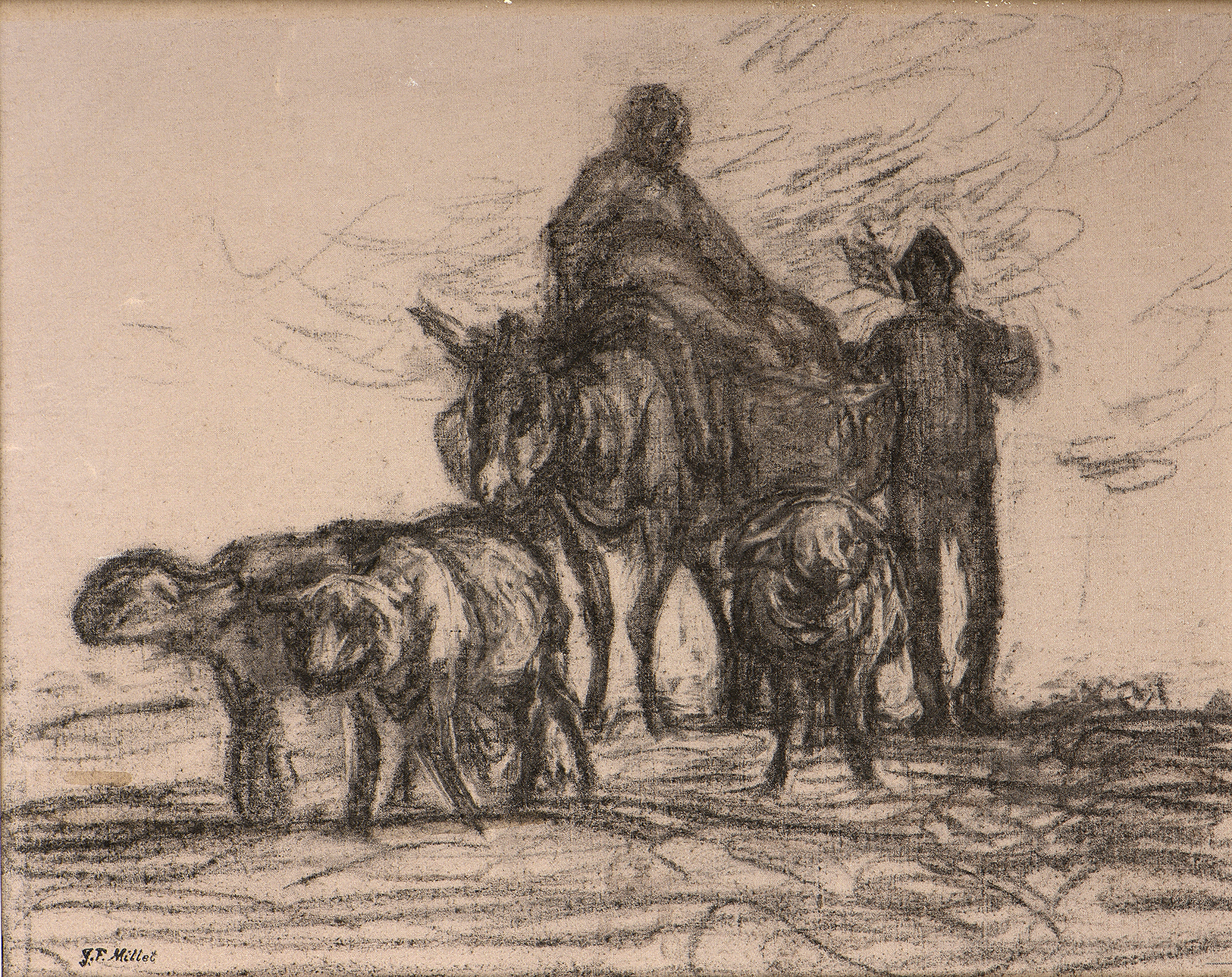 The Return from the Fields (The Evening Star)